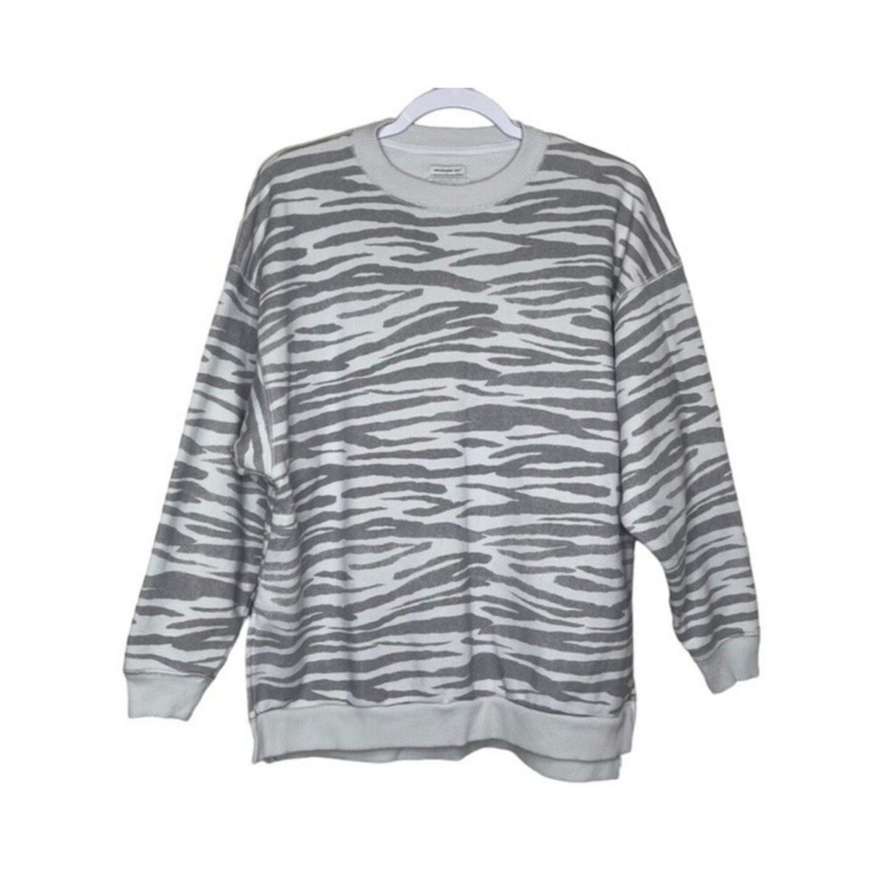 American Eagle Aah-Mazingly Soft Sweatshirt Jegging Fit Animal Print Size XS